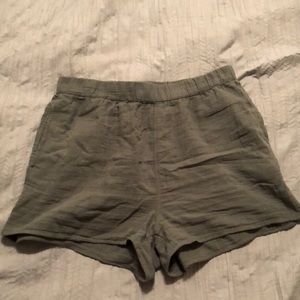 green shorts by universal thread. size medium. worn once.